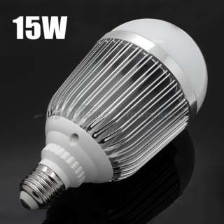   White High Power LED Ball Globe Light Lamp Bulb Scew base AC