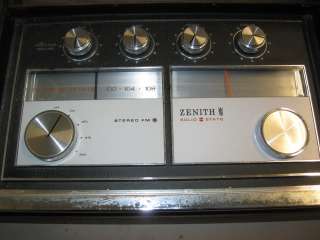   Zenith WHIRLAWAY Z448 Circle of Sound Stereo FM AM tabletop radio