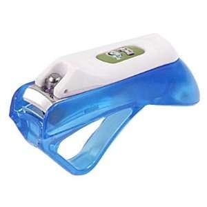   Baby Plastic White Blue Encased Manicure Trimmer Nail Clipper Beauty