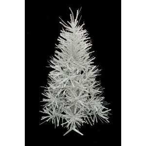   Silver Tinsel Artificial Christmas Twig Tree #56677 AE: Home & Kitchen