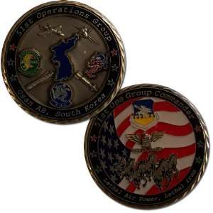 com US Air Force 51st Operations Group Commander USAF Challenge Coin 