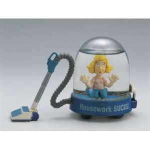  Close Up of a Vacuum Cleaner Shaped Snow Globe Stretched 