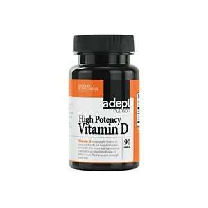  Adept Nutrition High Potency Vitamin D Health & Personal 
